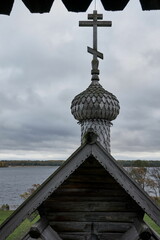 Wooden temple on Kizhi island