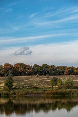 lake in autumn