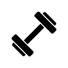 dumbbell icon design vector template