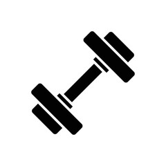 dumbbell icon design vector template