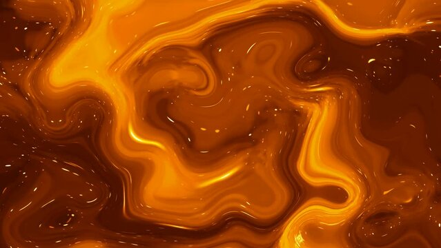 abstract yellow and oil color twist liquid .digital wave colorful shiny liquid and flowing motion background