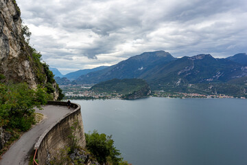 Fototapeta premium gardasee gardalake italy