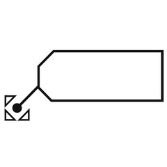 Digital callout, footnote. Layout for links.