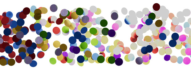 Background of colorful confetti