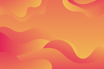 Colorful template banner with gradient color. Design with liquid shape.