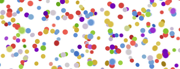 Fototapeta na wymiar Background of colorful confetti