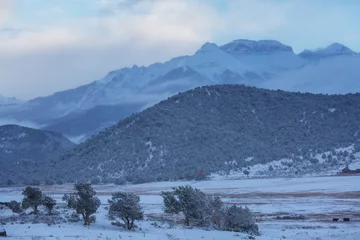 Badkamer foto achterwand Winter mountains © Galyna Andrushko