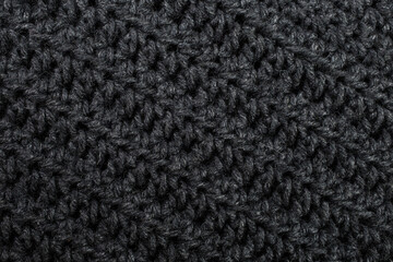 Fototapeta premium Hand made crochet pattern, textured abstract background