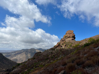 Clouds over Santa Monica Mountains, Malibu