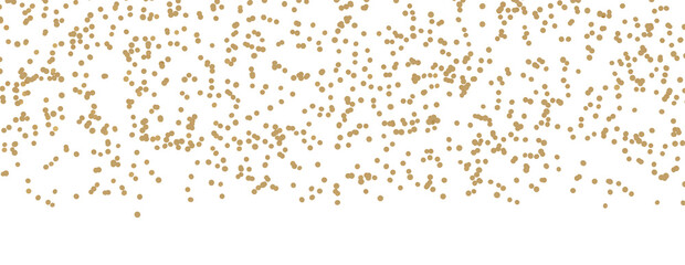 Fototapeta na wymiar Gold Confetti Glitter Overlay