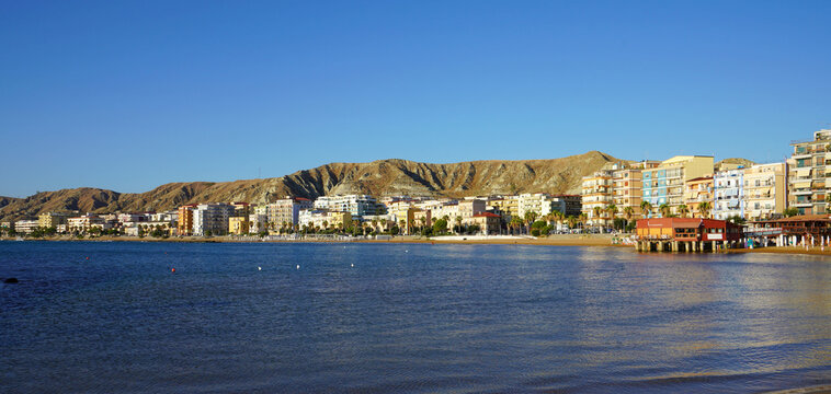 Panoramic view of Crotone city, Calabria, Italy