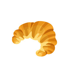 Bread icon. Bakery product Vector illustration cartoon food, isolated on white