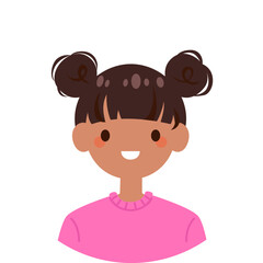 Avatar profile. Vector illustrations for website, social networks, user profile icon