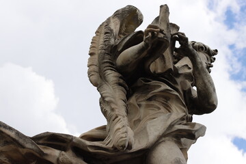 Statue in Sant'Angelo Bridge, Vatican City