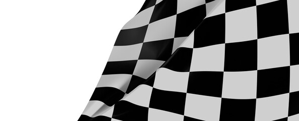 Checkered flag, race flag background