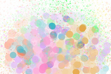 Fototapeta na wymiar Abstract colorful splash watercolor background