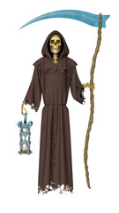 angel of death standing up