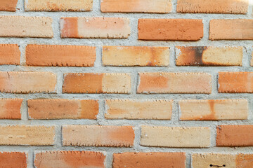 Thick concrete wall texture, rough coating. Unfinished, rough, flawed wall.