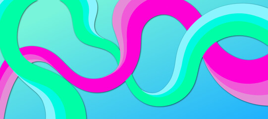 Abstract colorful fluid background
