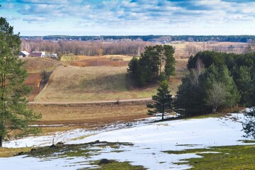 Early spring in the Suwałki Region