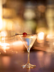 cocktail in the bar