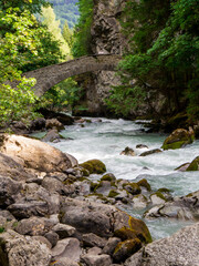 Dorea Baltea River, Pre-Saint-Didier, Italy