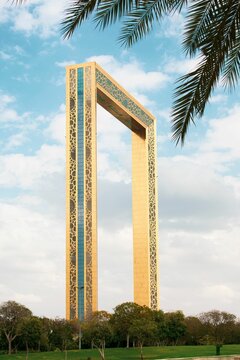 Famous Frame near Zabel park in Dubai