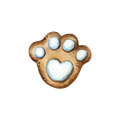 Christmas cookie, christmas illustration, holiday illustration
