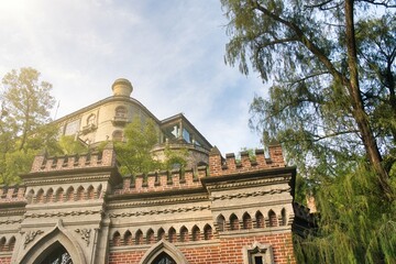 Historical Chapultepec Castle in mexico city