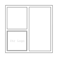 Anzeige Angebot Annonce Werbung - Feld / Felder - Firma Büro Praxis - Feld Logo - Vorstellung - Über Uns - 
Vorlage Template Design Webdesign 