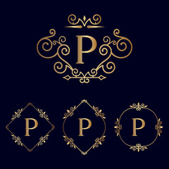 GOLD ROYAL BEAUTY LOGO P