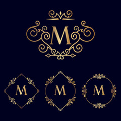 GOLD ROYAL BEAUTY LOGO M