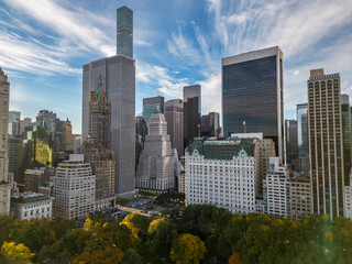 Obraz premium Autumn in Central Park, New York.