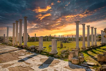 Muurstickers Salamis Ancient City, Famagusta, Cyprus © Kyrenian