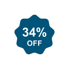 Discount offer icon vector design templates