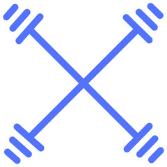 bodybuilding line icon