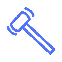 construction repair line icon