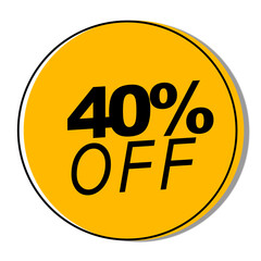 Black friday 40% off