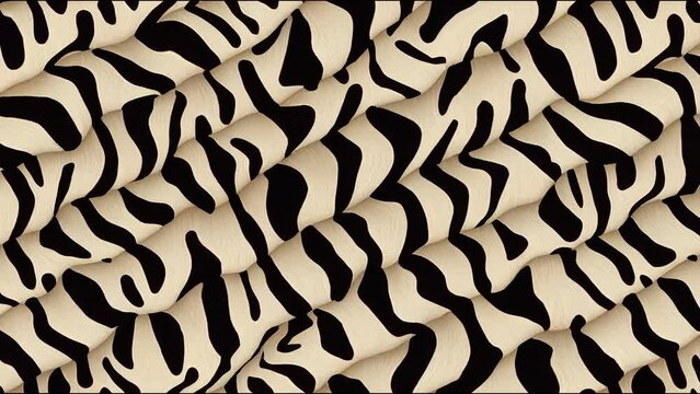 A meter animation consisting of Zebra tissues