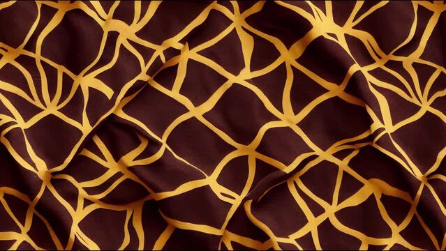 Ajrakh animation and block print animation and batik print allovers Background digital textile animation