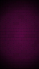 Pink Brick Background Vertical