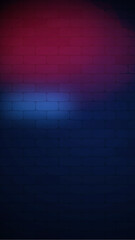Colorful Brick Background Vertical
