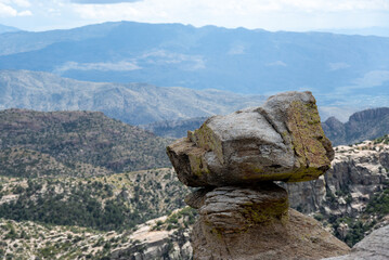 A panoramic view from the drive up to the top of Mount Lemmon