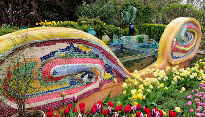 Hortulus Gardens in Dobrzyca, Poland 