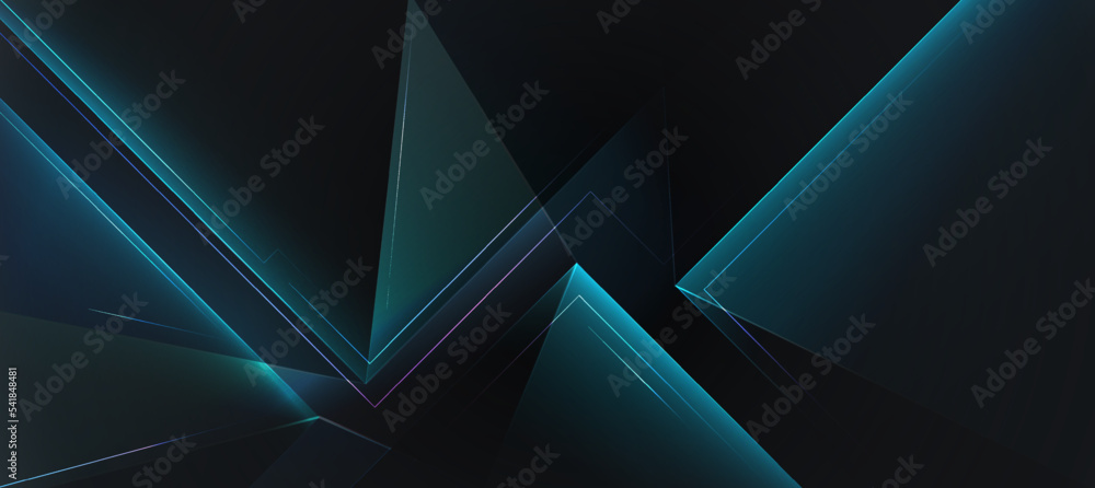 Poster tech abstract ,background polygon elegant background and banner business  product present