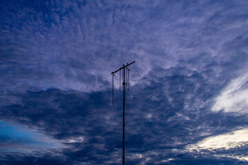 Obraz premium antenna on a sky
