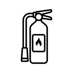 Extinguisher icon. sign for mobile concept and web design. vector illustration