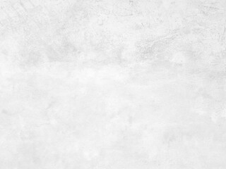 White concrete wall background in vintage style for graphic design or wallpaper