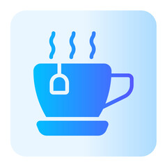 tea gradient icon