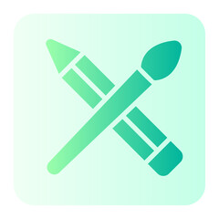 brush gradient icon